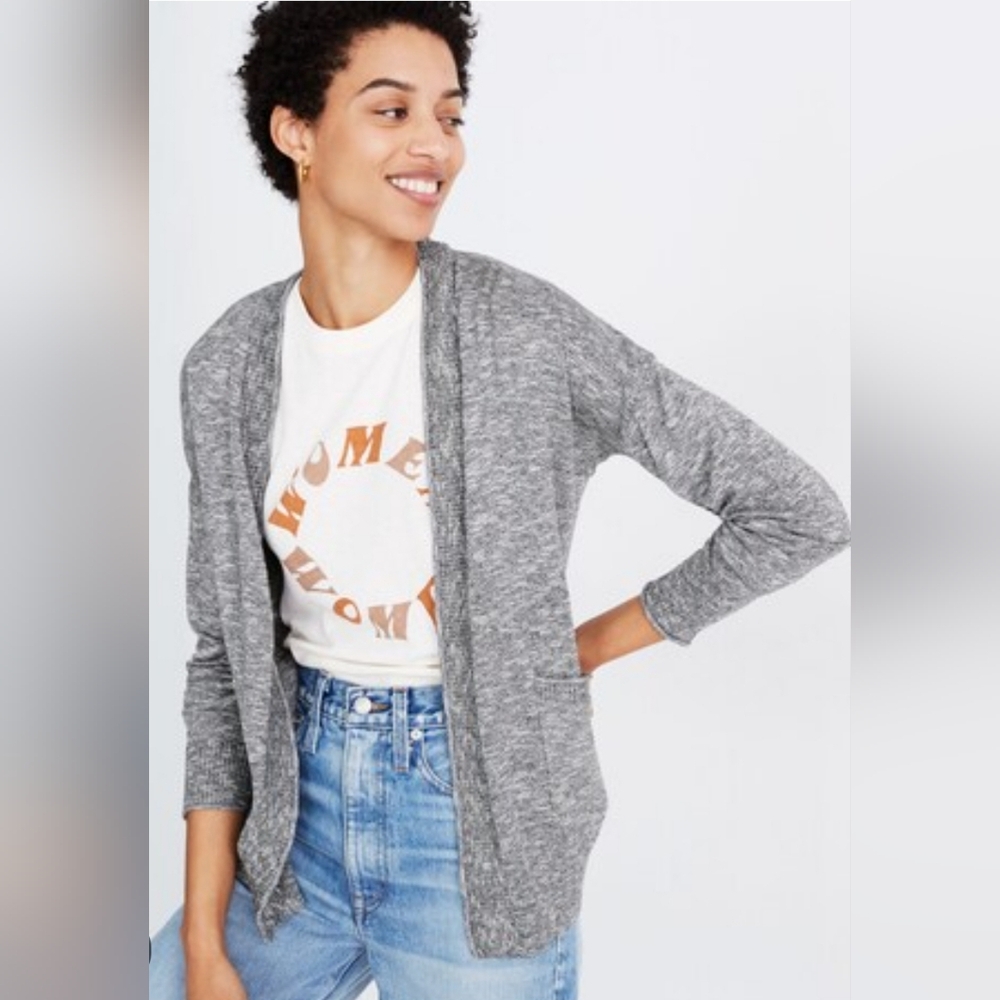 Madewell Bradley Gray Women's Cardigan Size S - Picture 1 of 5